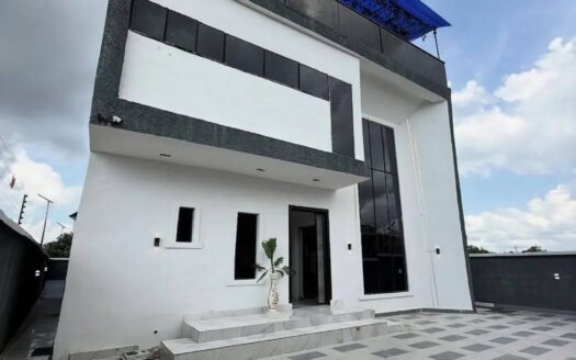 luxury duplex for sale Port Harcourt, 4 bedroom house Agip Estate, smart home Nigeria, house with cinema Port Harcourt, real estate Rivers State